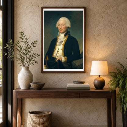 Captain Robert Calder 1954.1.8 — Famous Paintings shown in a styled interior