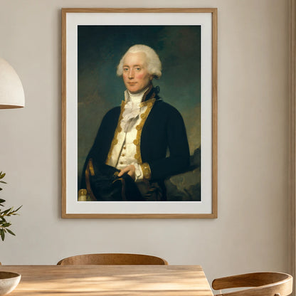 Captain Robert Calder 1954.1.8 — Famous Paintings shown in a styled interior