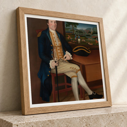 Captain Samuel Chandler 1964.23.1 — Famous Paintings famous paintings print by SaamCrafts
