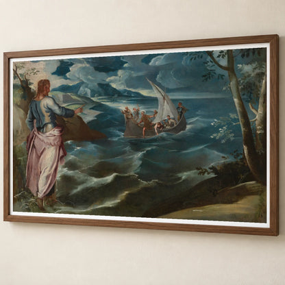 Christ At The Sea Of Galilee 1952.5.27 — Famous Paintings famous paintings print by SaamCrafts