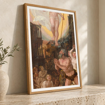Christ In Limbo 1952.5.85 — Famous Paintings famous paintings print by SaamCrafts