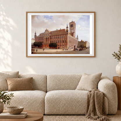 City Hall At Thorn 1973.13.1 — Famous Paintings shown in a styled interior