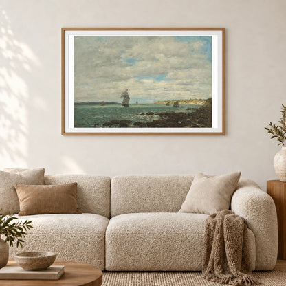 Coast Of Brittany 1983.1.11 — Famous Paintings shown in a styled interior