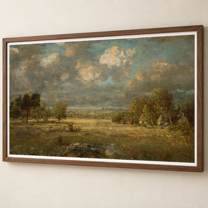 Countryside In Picardy 2015.19.47 — Famous Paintings famous paintings print by SaamCrafts