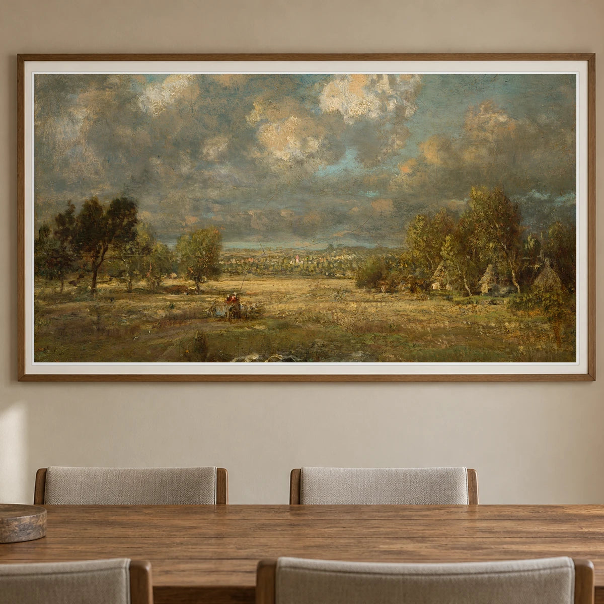 Countryside In Picardy 2015.19.47 — Famous Paintings shown in a styled interior
