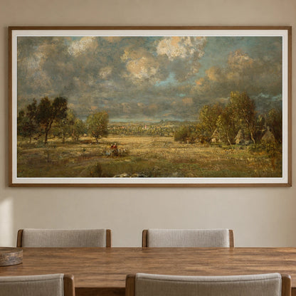 Countryside In Picardy 2015.19.47 — Famous Paintings shown in a styled interior