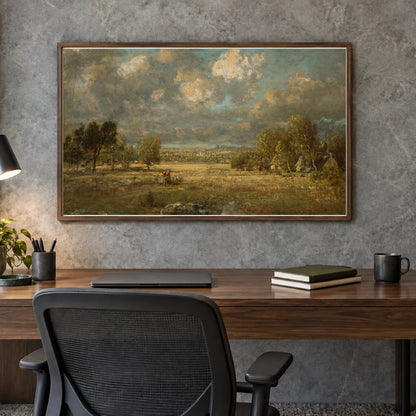 Countryside In Picardy 2015.19.47 — Famous Paintings shown in a styled interior