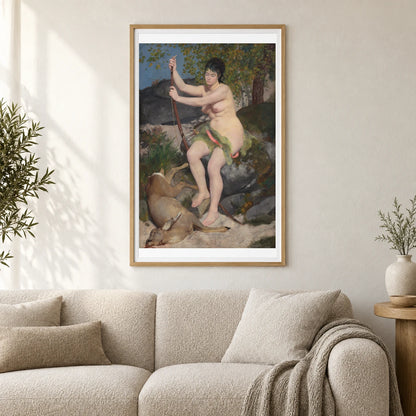 Diana 1963.10.205 — Famous Paintings shown in a styled interior