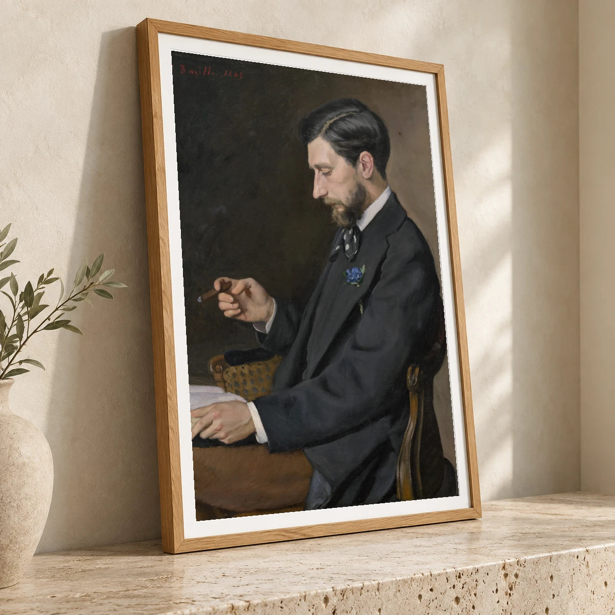 Edmond Maitre 1985.64.2 — Famous Paintings famous paintings print by SaamCrafts