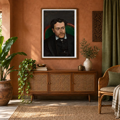 Edouard Blau 1963.10.81 — Famous Paintings shown in a styled interior