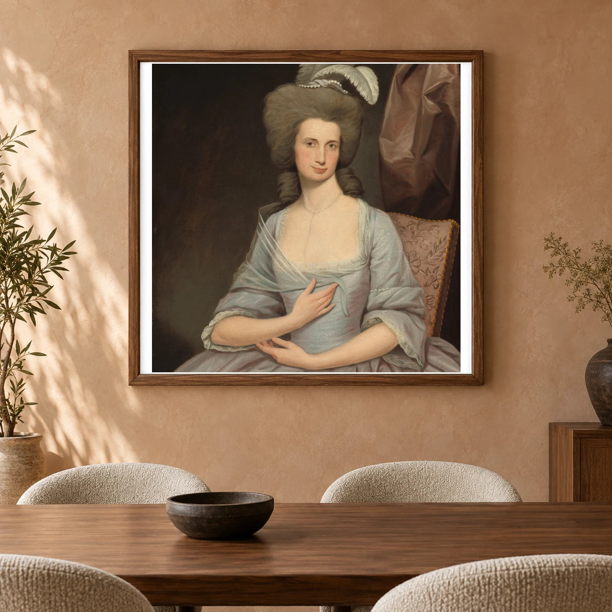 Elizabeth Stevens Carle 2015.19.74 — Famous Paintings shown in a styled interior