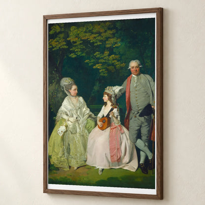 Family Group 1983.1.43 — Famous Paintings famous paintings print by SaamCrafts