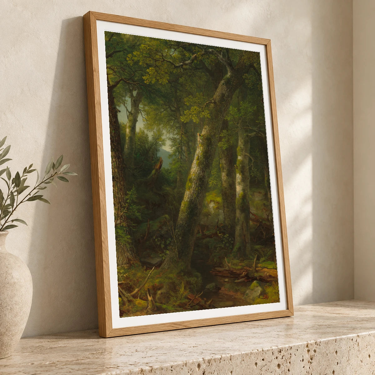 Forest In The Morning Light 1978.6.2 — Famous Paintings famous paintings print by SaamCrafts