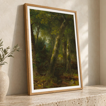 Forest In The Morning Light 1978.6.2 — Famous Paintings famous paintings print by SaamCrafts