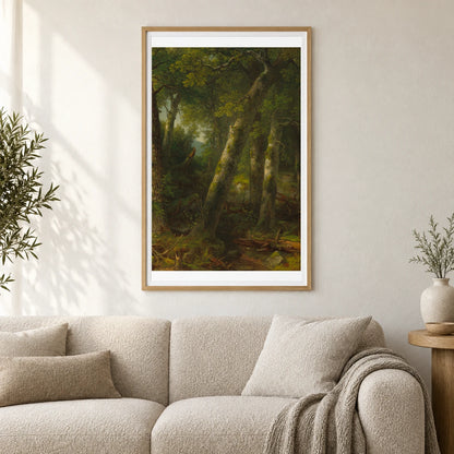 Forest In The Morning Light 1978.6.2 — Famous Paintings shown in a styled interior