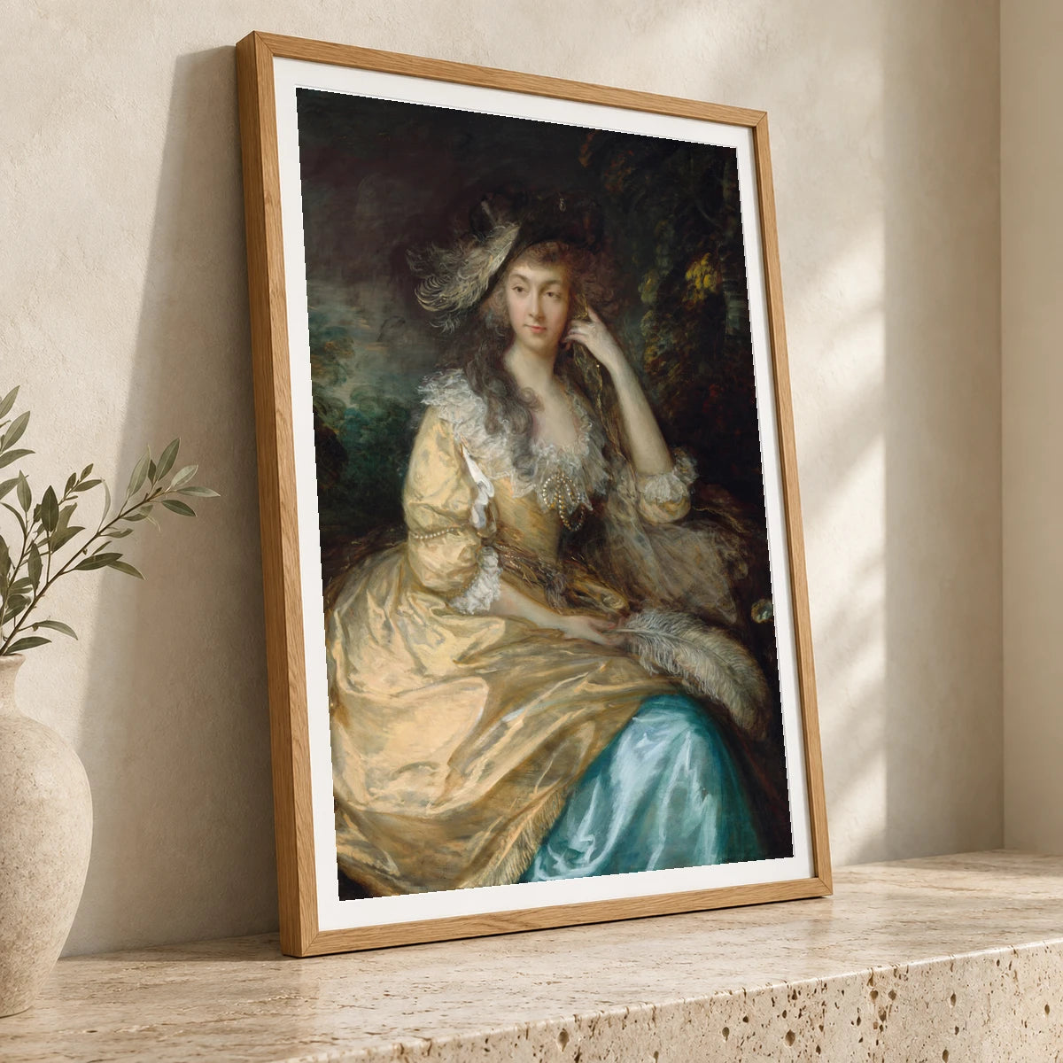 Frances Susanna, Lady De Dunstanville 2014.79.706 — Famous Paintings famous paintings print by SaamCrafts
