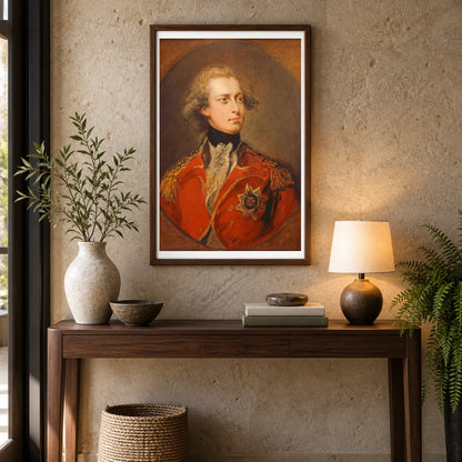George Iv As Prince Of Wales 1937.1.98 — Famous Paintings shown in a styled interior