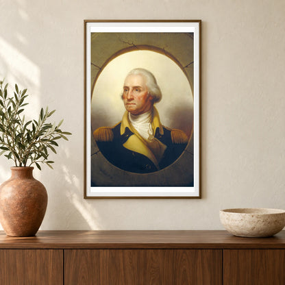 George Washington 1942.7.1 — Famous Paintings shown in a styled interior