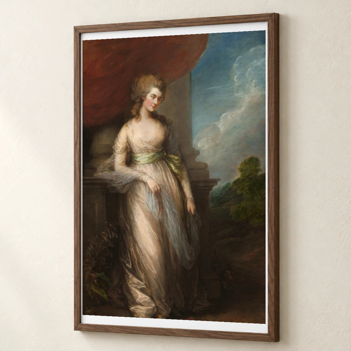 Georgiana, Duchess Of Devonshire 1937.1.93 — Famous Paintings famous paintings print by SaamCrafts