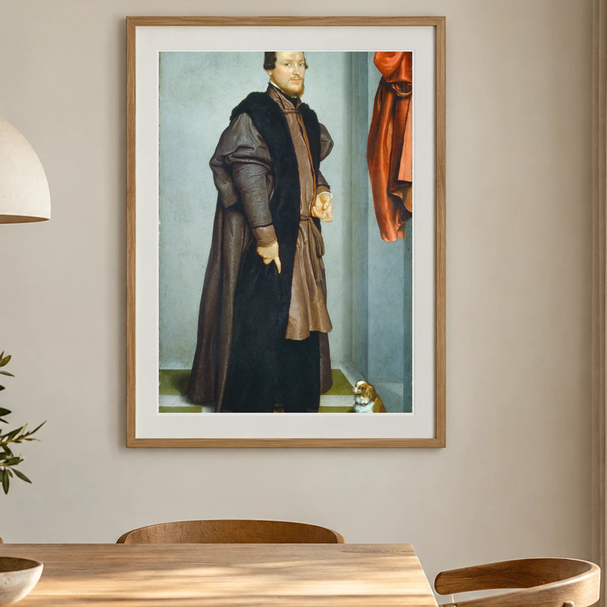Gian Federico Madruzzo 1960.6.27 — Famous Paintings shown in a styled interior