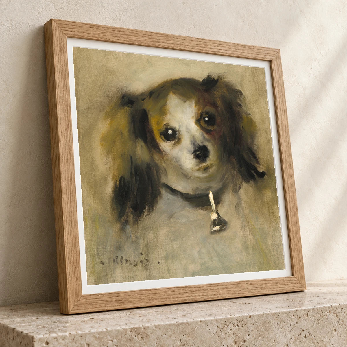Head Of A Dog 1970.17.57 — Famous Paintings famous paintings print by SaamCrafts
