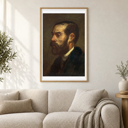 Hippolyte Lavoignat 1963.10.117 — Famous Paintings shown in a styled interior