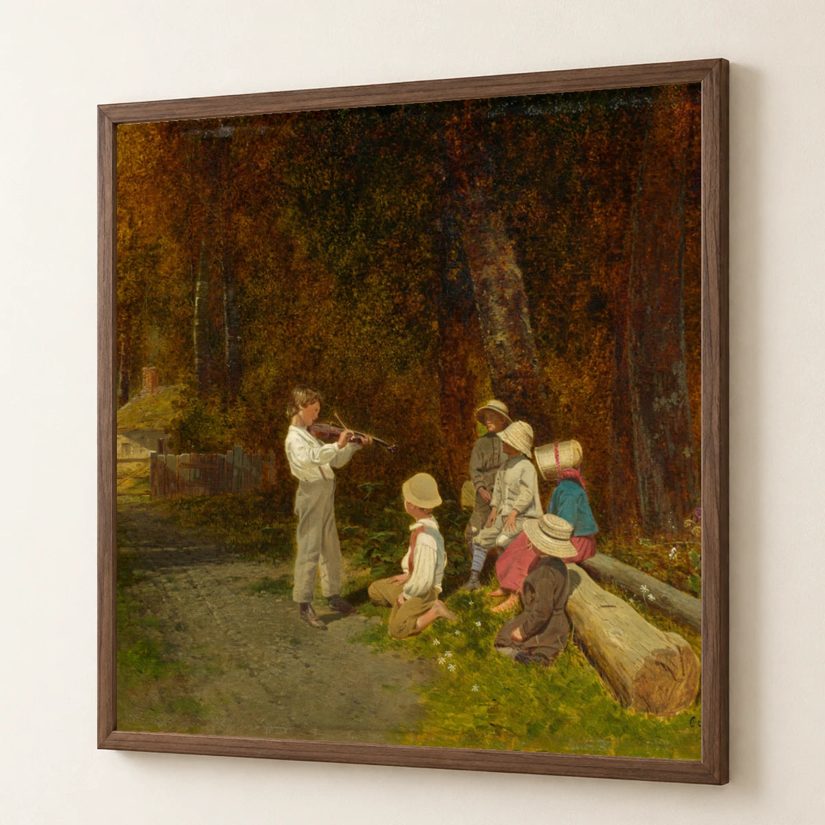 His First Appearance In Public 2003.42.1 — Famous Paintings famous paintings print by SaamCrafts
