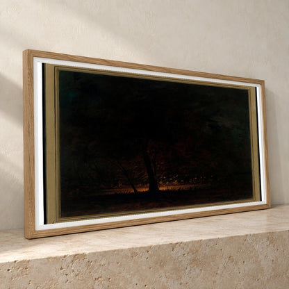 Ignis Fatuus, Rio Uruguay 1965.16.292 — Famous Paintings famous paintings print by SaamCrafts