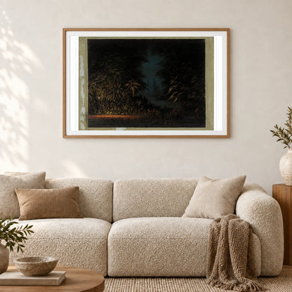 Ignis Fatuus Zurumati 1965.16.261 — Famous Paintings shown in a styled interior