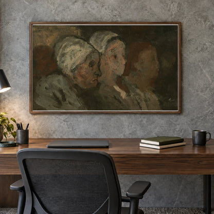 In Church 1943.11.1 — Famous Paintings shown in a styled interior