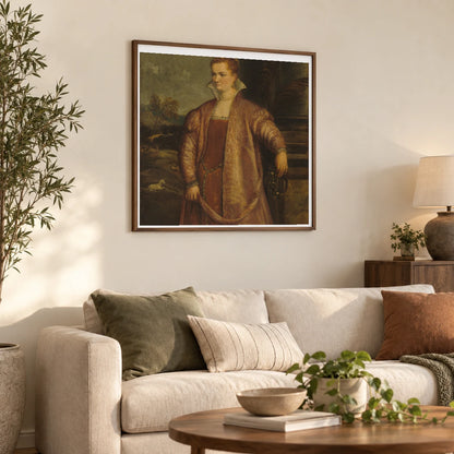 Irene Di Spilimbergo 1942.9.83 — Famous Paintings shown in a styled interior