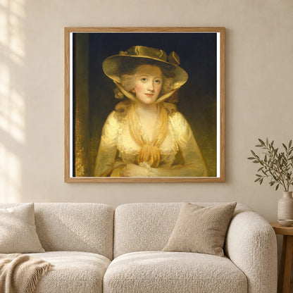 Lady Cunliffe 1979.65.1 — Famous Paintings shown in a styled interior