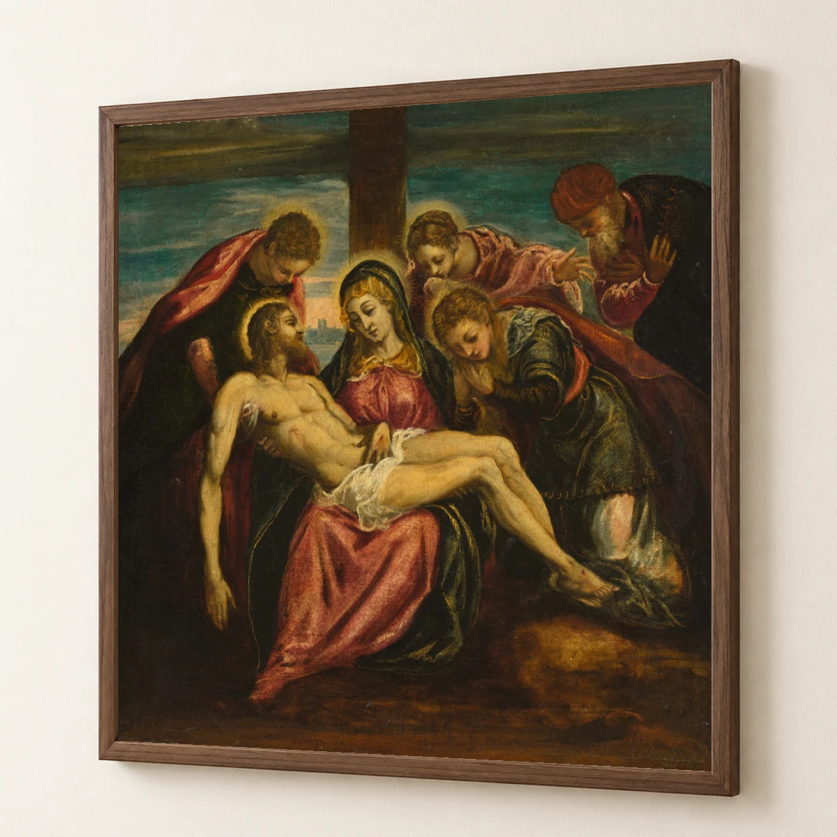 Lamentation 1960.6.37 — Famous Paintings famous paintings print by SaamCrafts