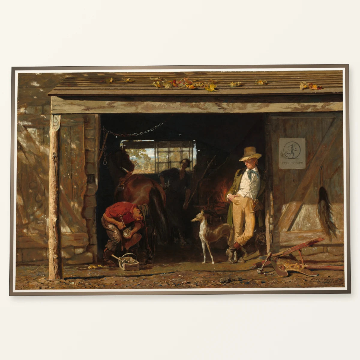 Leisure And Labor 2014.136.111 — Famous Paintings famous paintings print by SaamCrafts