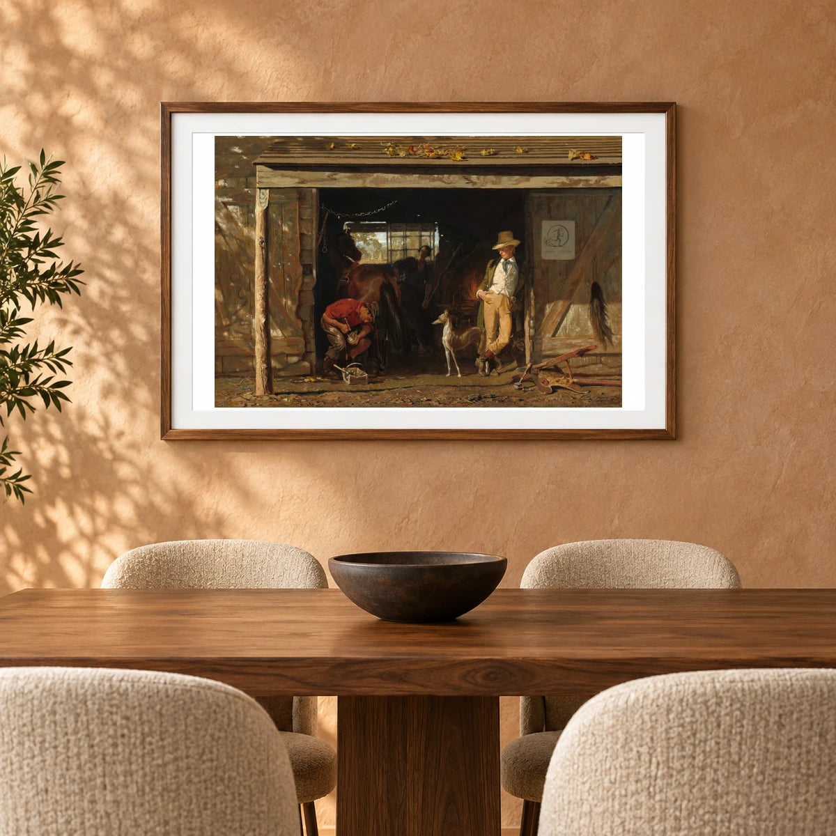 Leisure And Labor 2014.136.111 — Famous Paintings shown in a styled interior