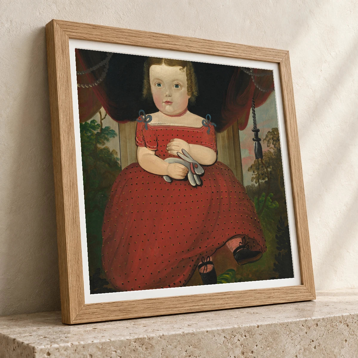 Little Miss Fairfield 1971.83.9 — Famous Paintings famous paintings print by SaamCrafts