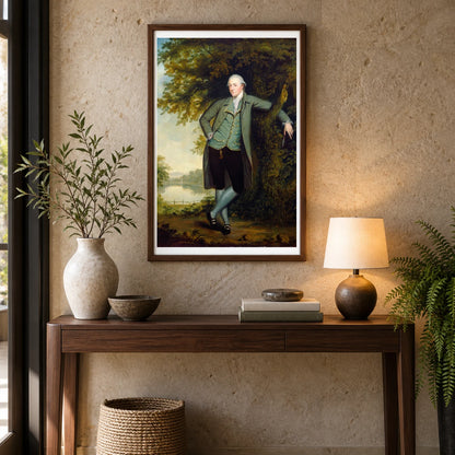Lord Algernon Percy 1956.9.4 — Famous Paintings shown in a styled interior