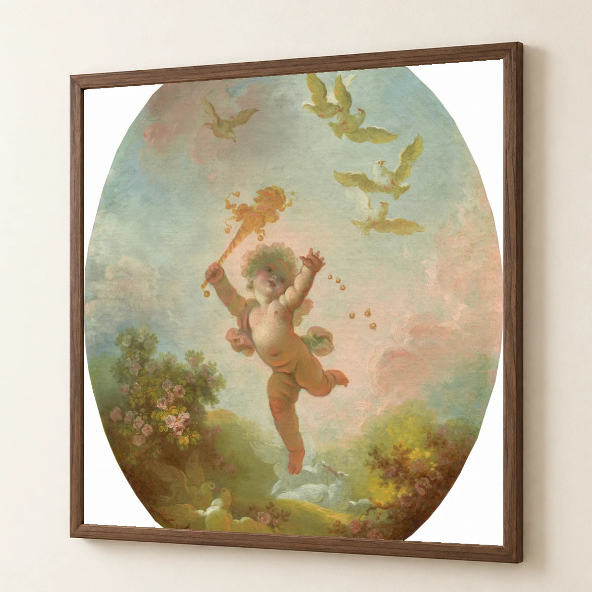 Love As Folly 1970.17.111 — Famous Paintings famous paintings print by SaamCrafts