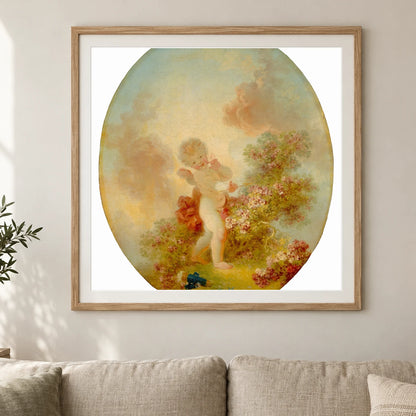 Love The Sentinel 1947.2.2 — Famous Paintings shown in a styled interior