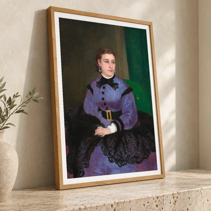 Mademoiselle Sicot 1963.10.209 — Famous Paintings famous paintings print by SaamCrafts