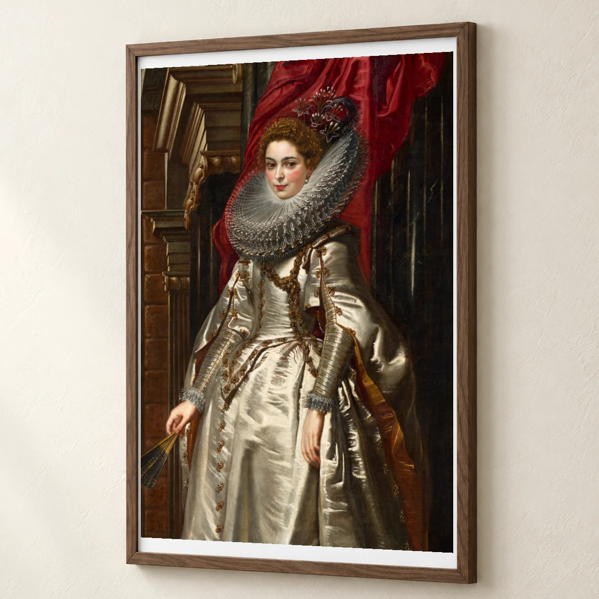 Marchesa Brigida Spinola Doria 1961.9.60 — Famous Paintings famous paintings print by SaamCrafts