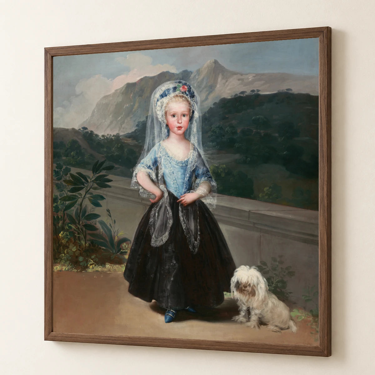 Maria Teresa De Borbon Y Vallabriga, Later Condesa De Chinchon 1970.17.123 — Famous Paintings famous paintings print by SaamCrafts
