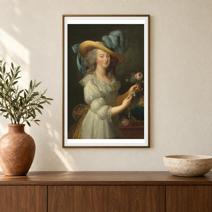 Marie Antoinette 1960.6.41 — Famous Paintings shown in a styled interior