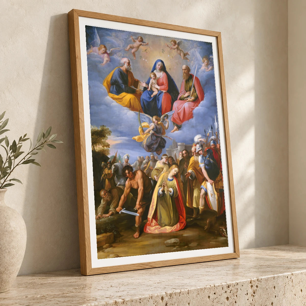 Martyrdom Of Saint Margaret 1984.4.1 — Famous Paintings famous paintings print by SaamCrafts