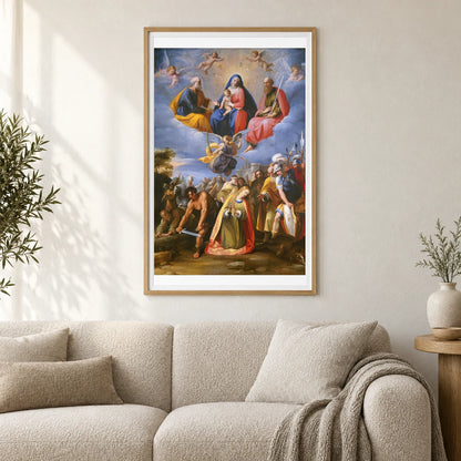 Martyrdom Of Saint Margaret 1984.4.1 — Famous Paintings shown in a styled interior