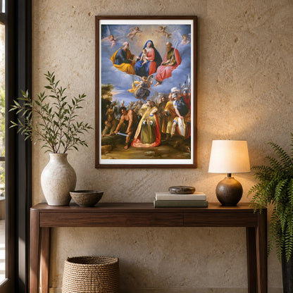 Martyrdom Of Saint Margaret 1984.4.1 — Famous Paintings shown in a styled interior