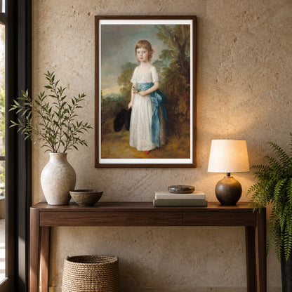 Master John Heathcote 1961.2.1 — Famous Paintings shown in a styled interior