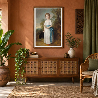 Master John Heathcote 1961.2.1 — Famous Paintings shown in a styled interior