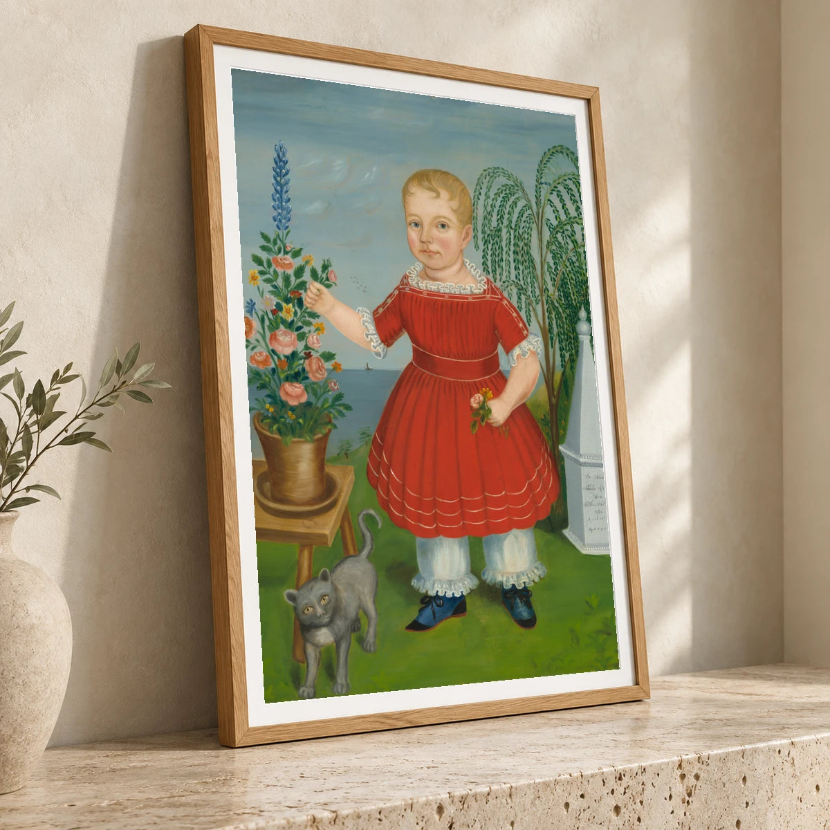 Memorial To Nicholas M. S. Catlin 1955.11.7 — Famous Paintings famous paintings print by SaamCrafts
