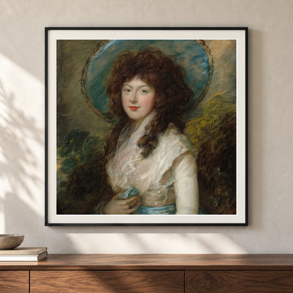 Miss Catherine Tatton 1937.1.99 — Famous Paintings shown in a styled interior